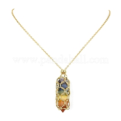 304 Stainless Steel Macrame Pouch Empty Stone Holder for Pendant Necklaces Making&nbsp;NJEW-TA00085-02