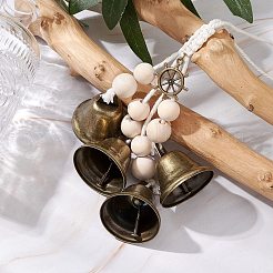 Iron Bell Pendant Decoration&nbsp;HJEW-JM02257