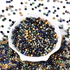 Picasso Baking Paint Glass Seed Beads&nbsp;SEED-N007-35