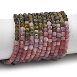 Gradient Color Natural Multicolor Tourmaline Beads Strands&nbsp;G-D103-C09