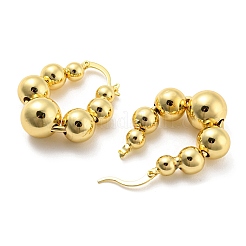 Round Hoop Earrings&nbsp;EJEW-G355-14G