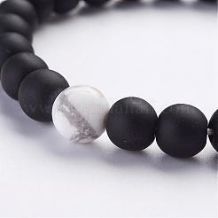 Couples Stretch Bracelets&nbsp;BJEW-G554-01