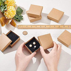 Kraft Paper Cardboard Jewelry Set Boxes&nbsp;CBOX-BC0001-10