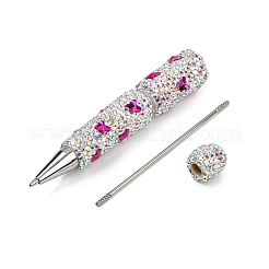 Polymer Clay Rhinestones Ball-Point Pen&nbsp;OFST-D300-04P-A