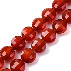 Natural Carnelian(Dyed & Heated) Beads Strands&nbsp;G-C179-A29-03