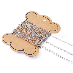 3M 3 Styles 304 Stainless Steel Curb Chains&nbsp;CHS-TA0001-54