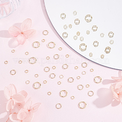 950Pcs Brass Open Jump Rings&nbsp;KK-BBC0027-72