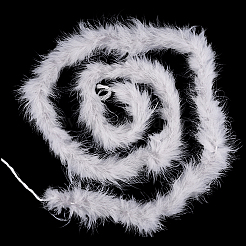 Turkey Feather Ornament Accessories&nbsp;AJEW-WH20018-91A