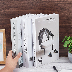 3Pcs 3 Styles Paper Model Simulation Book&nbsp;AJEW-UN0003-14