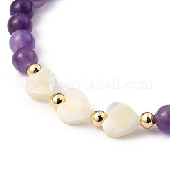 Stretch Beaded Bracelets&nbsp;BJEW-JB05403-04