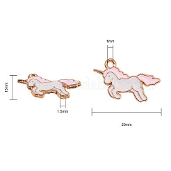 Alloy Enamel Pendants&nbsp;ENAM-CJ0001-41