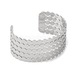 304 Stainless Steel Bangles for Women&nbsp;BJEW-B104-06P