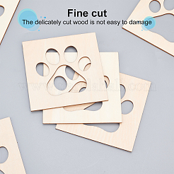 Unfinished Wood Cutouts&nbsp;WOOD-OC0001-55
