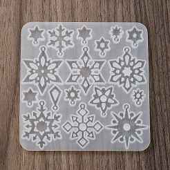 Snowflake Series DIY Silicone Ornaments Pendant Molds&nbsp;SIMO-R012-03A