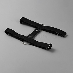 Imitation Leather with Alloy Garter Leg Ring&nbsp;AJEW-WH0513-67A