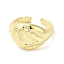 Rack Plating Brass Finger Ring&nbsp;RJEW-C072-10G