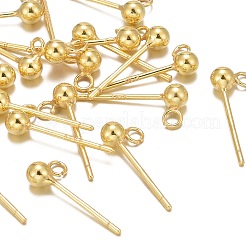 925 Sterling Silver Ear Stud Findings&nbsp;STER-K167-042B-G
