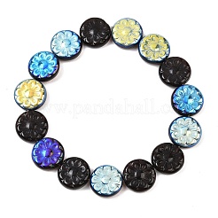 Czech Pressed Glass Beads&nbsp;GLAA-I061-48C