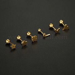 Star 316L Surgical Stainless Steel Cartilage Earrings&nbsp;FS-WG6A06F-02