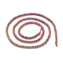 Electroplate Glass Beads Strands&nbsp;EGLA-K014-A-FP09