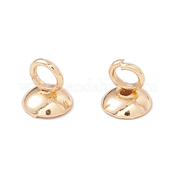 304 Stainless Steel Bead Cap Pendant Bails&nbsp;STAS-I192-01A-G