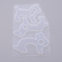 Animal DIY Keychain Silicone Molds&nbsp;DIY-WH0183-28