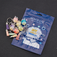 DIY Imitaion Fruit Juice Charm Keychain Making Kits&nbsp;DIY-SC0018-66