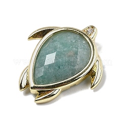 Natural Amazonite Pendants&nbsp;G-U019-02G-04