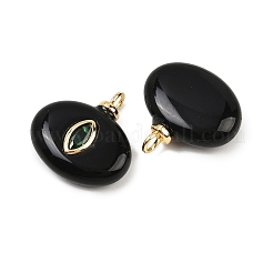 Natural Black Onyx(Dyed & Heated) Pendants&nbsp;LS-KK-B157-42H-10