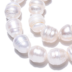 Natural Cultured Freshwater Pearl Beads Strands&nbsp;PEAR-N012-11B