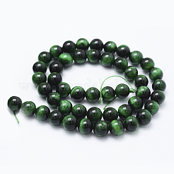Natural Tiger Eye Beads Strands&nbsp;X-G-F561-8mm-B01