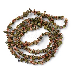 Natural Unakite Beads Strands&nbsp;LS-G-G0003-B13