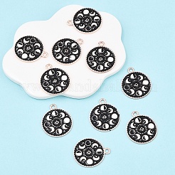 10Pcs Alloy Enamel Pendants&nbsp;FIND-YW0009-80
