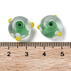 Handmade Lampwork Enamel Beads&nbsp;LAMP-Z020-04A