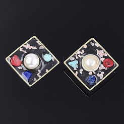 Epoxy Resin Pendants&nbsp;RESI-S365-14C