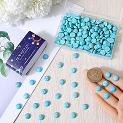 Dyed Synthetic Turquoise Cabochons&nbsp;TURQ-SC0001-05B