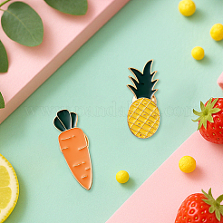 2Pcs 2 Styles Enamel Pins&nbsp;JEWB-LP0004-24