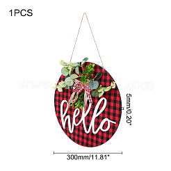 Wooden Ornaments&nbsp;HJEW-WH0006-41