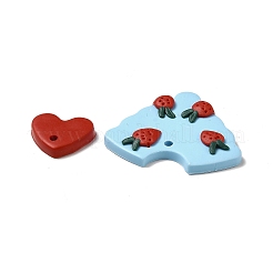 Handmade Polymer Clay Pendants Sets&nbsp;CLAY-B003-09