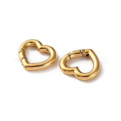 304 Stainless Steel Spring Gate Clasps&nbsp;X-STAS-A193-03G