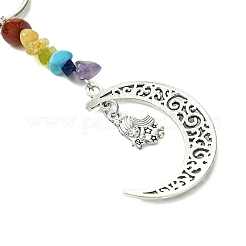 Tibetan Style Alloy Keychain&nbsp;KEYC-JKC01080