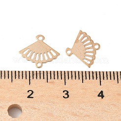 Brass Laser Cut Hollow Connector Charms&nbsp;KK-K277-12