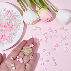 420Pcs ABS Plastic Imitation Pearl & Acrylic Beads&nbsp;DIY-BM0001-80A