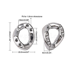 UV Plating Acrylic Linking Rings&nbsp;OACR-N009-006A-B04