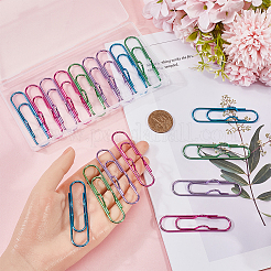 20Pcs 4 Colors Iron Pen Clips for Notebook Scrapbook&nbsp;FIND-SP0002-98B
