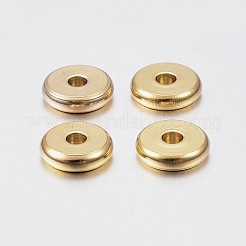 Ion Plating(IP) 304 Stainless Steel Spacer Beads&nbsp;X-STAS-F135-06G