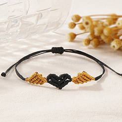 Fibers & Polyester Thread Braided Bracelets for Women&nbsp;EL4144-1