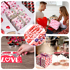 270Pcs 2 Styles Valentine's Day Handmade Polymer Clay Beads&nbsp;CLAY-PA0001-51