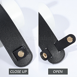 Imitation Leather Bag Strap Covers&nbsp;DIY-CL0001-73B
