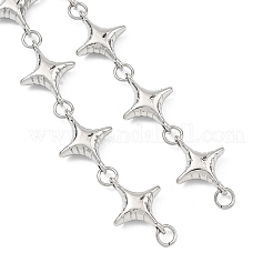 Star Alloy Link Chain Bracelet Making&nbsp;AJEW-JB01628